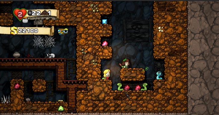 Play Spelunky Classic Computer Game Online