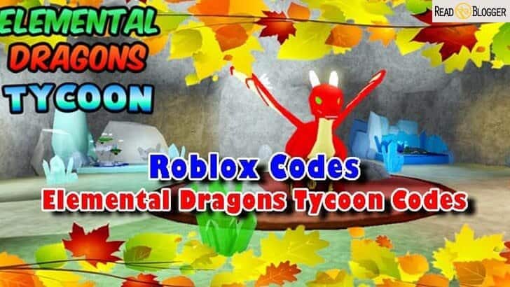 Roblox Elemental Dragons Tycoon Codes