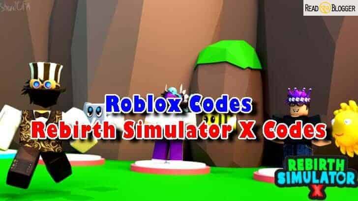 Roblox Rebirth Simulator X Codes